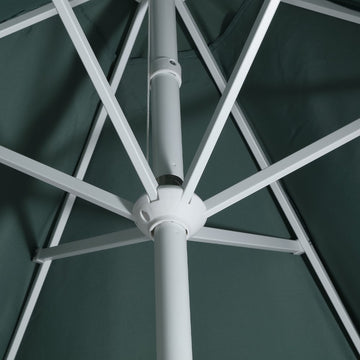 Collins 9 ft. Classic Cottage Tassel Market Patio Umbrella